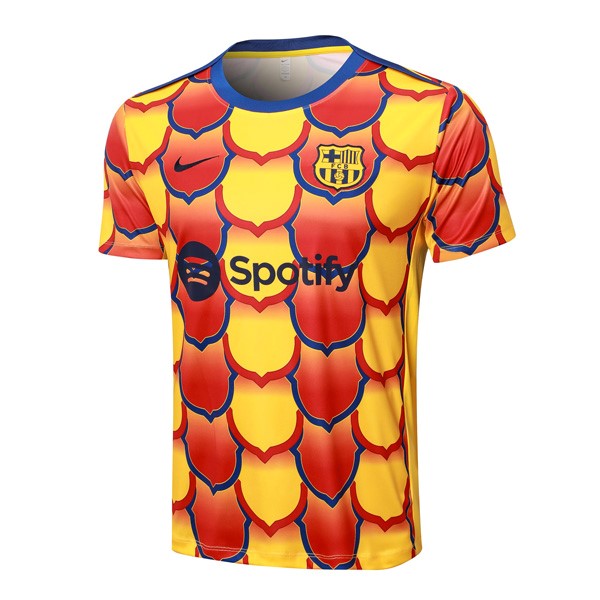 Trikot Trainingsshirt Barcelona 2024-2025 Gelb Rote